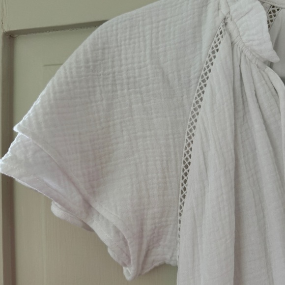 Chicos White Gauze Maxi Dress - Picture 11 of 14